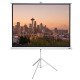  180 cm Tripod Projector Screen with Stand, Portable Foldable Projection Movie Screen Fabric