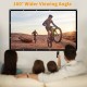 100inch Portable Foldable Projector Screen 16:9