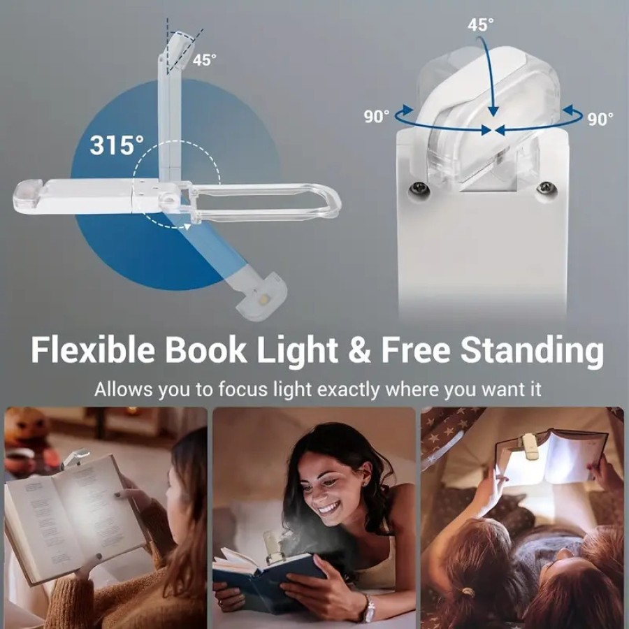 Rechargeable LED Reading Book Light