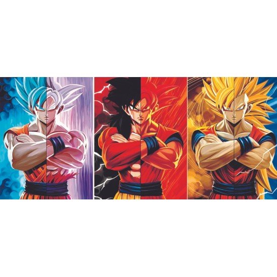 Poster Framed Wall Dragon Ball Goku Decor 4D Print 30x40cm