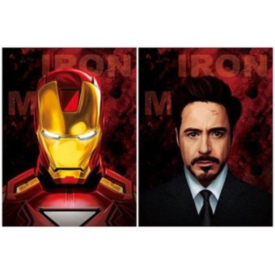 Poster 4D Lenticular Iron Man
