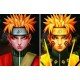 Poster Framed - Naruto Six Paths- Face - 4D Print - 30x40cm