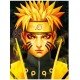 Poster Framed - Naruto Six Paths- Face - 4D Print - 30x40cm