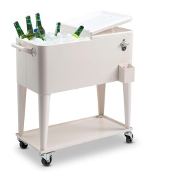 Portable Cart Cooler Ice Box 70 Liters Portable Cart Cooler Ice Box 70 Liters