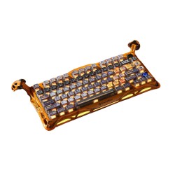 GravaStar Mercury K1 Pro 75% Wireless Mechanical Gaming Special Edition Keyboard - Battle Worn Yellow GravaStar Mercury K1 Pro 75% Wireless Mechanical Gaming Special Edition Keyboard - Battle Worn Yellow