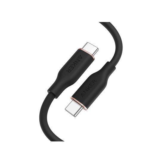 Anker PowerLine III Flow USB-C to USB-C 100W Cable (1.8m/6ft) Black 