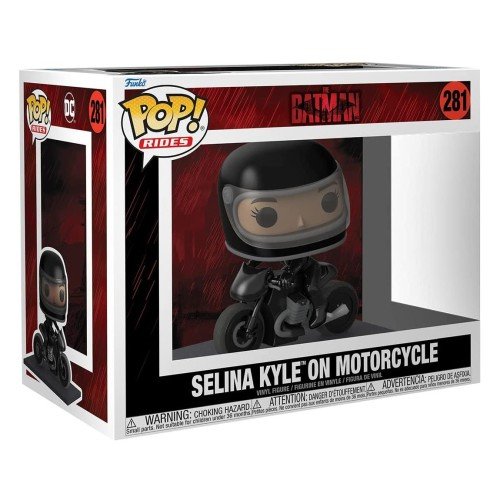 FUNKO POP RIDES: DC COMICS- THE BATMAN SELINA KYLE ON MOTORCYCLE