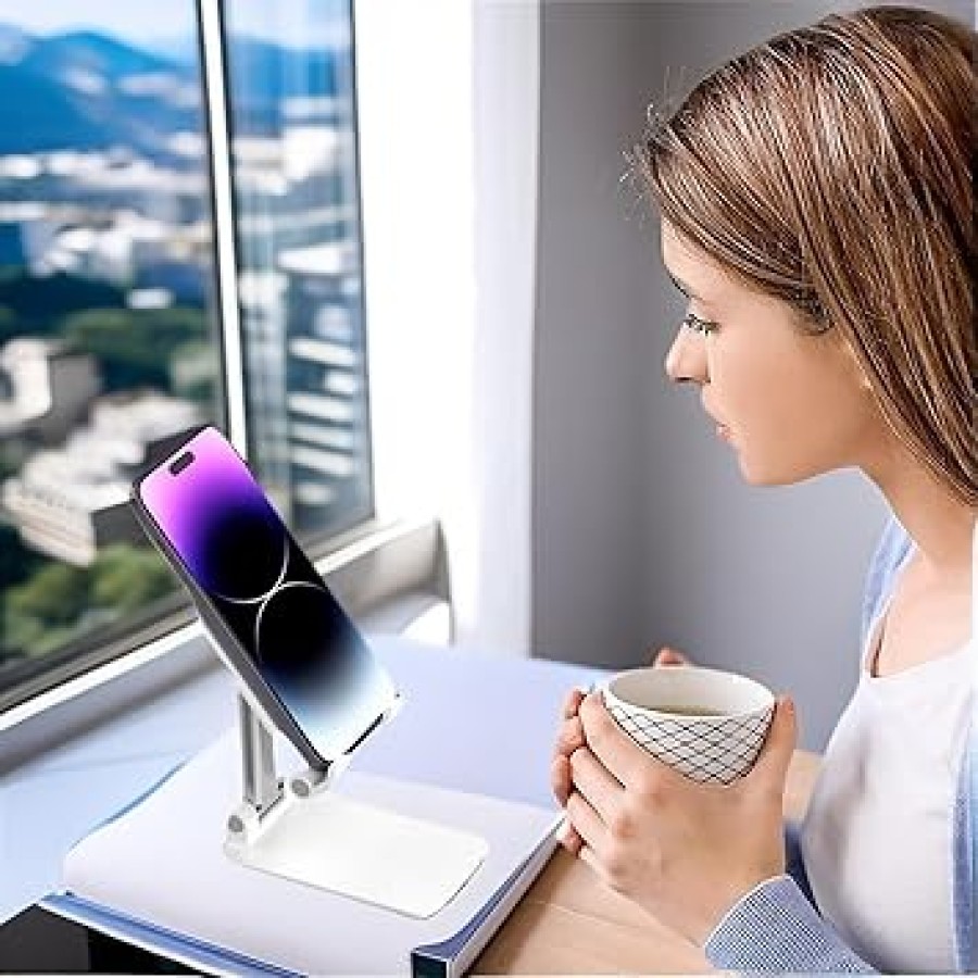  Foldable Desk Holder Bracket For Smartphone