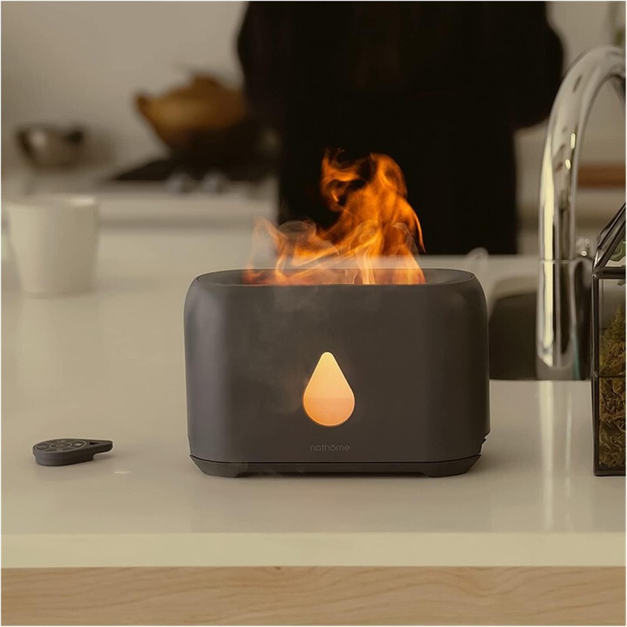 Flame Effect Essential Oil Aroma Diffuser 240ml