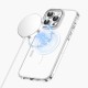 Keephone iPhone 16 Pro / 16 Pro Max Grip Design Clear Case with MagSafe