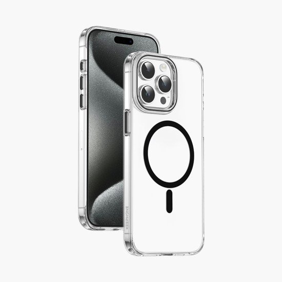 Keephone iPhone 16 Pro / 16 Pro Max Grip Design Clear Case with MagSafe