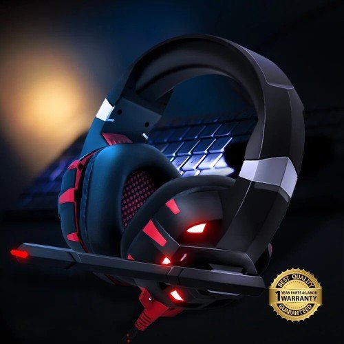 RUNMUS K2 Gaming Headset Sound Stereo, Noise Canceling