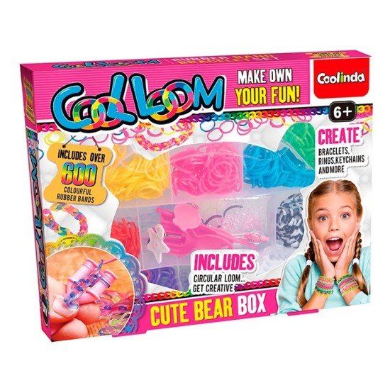 Paulinda Cool Loom Bear Box