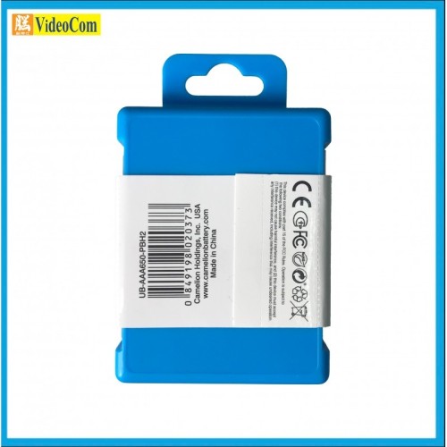 CAMELION Rechargeable lithium Battery: Type-C input Battery UB-AAA650-PBH2