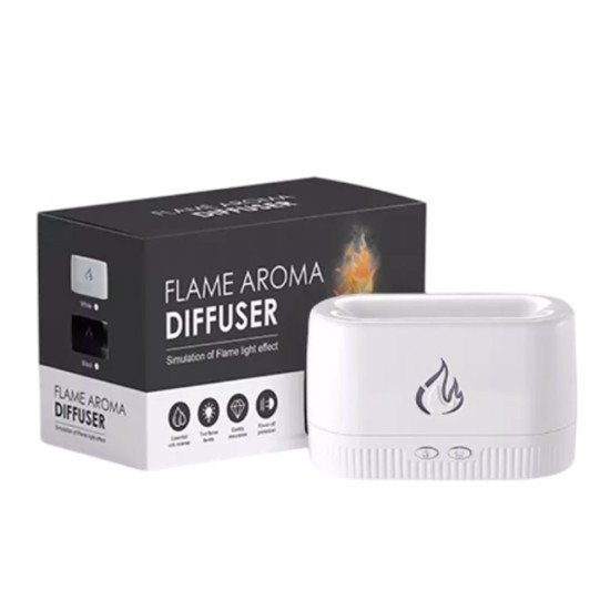 Flame Aroma Diffuser For Rooms Mist Humidifier