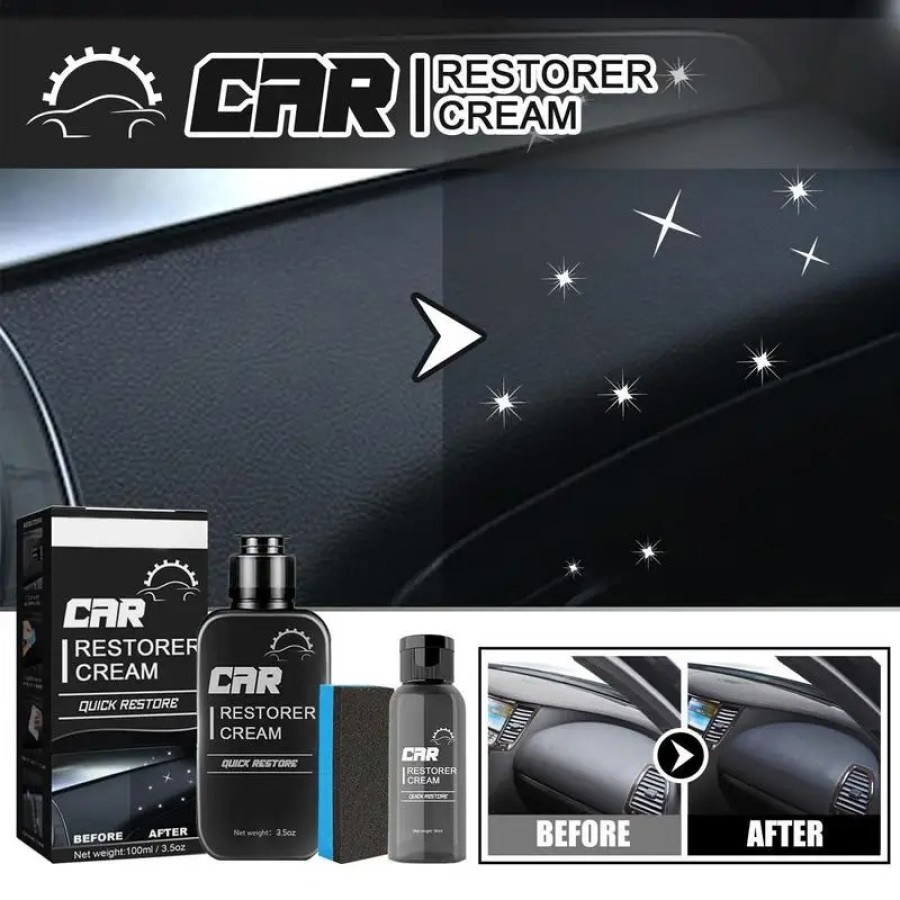 Quick Restore Creme Car Cleaning