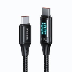 Mcdodo Digital HD Type-c to Type-c 100W Data Cable Mcdodo Digital HD Type-c to Type-c 100W Data Cable