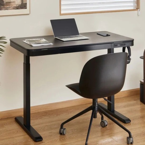 Smart Adjustable Computer Desk - Black