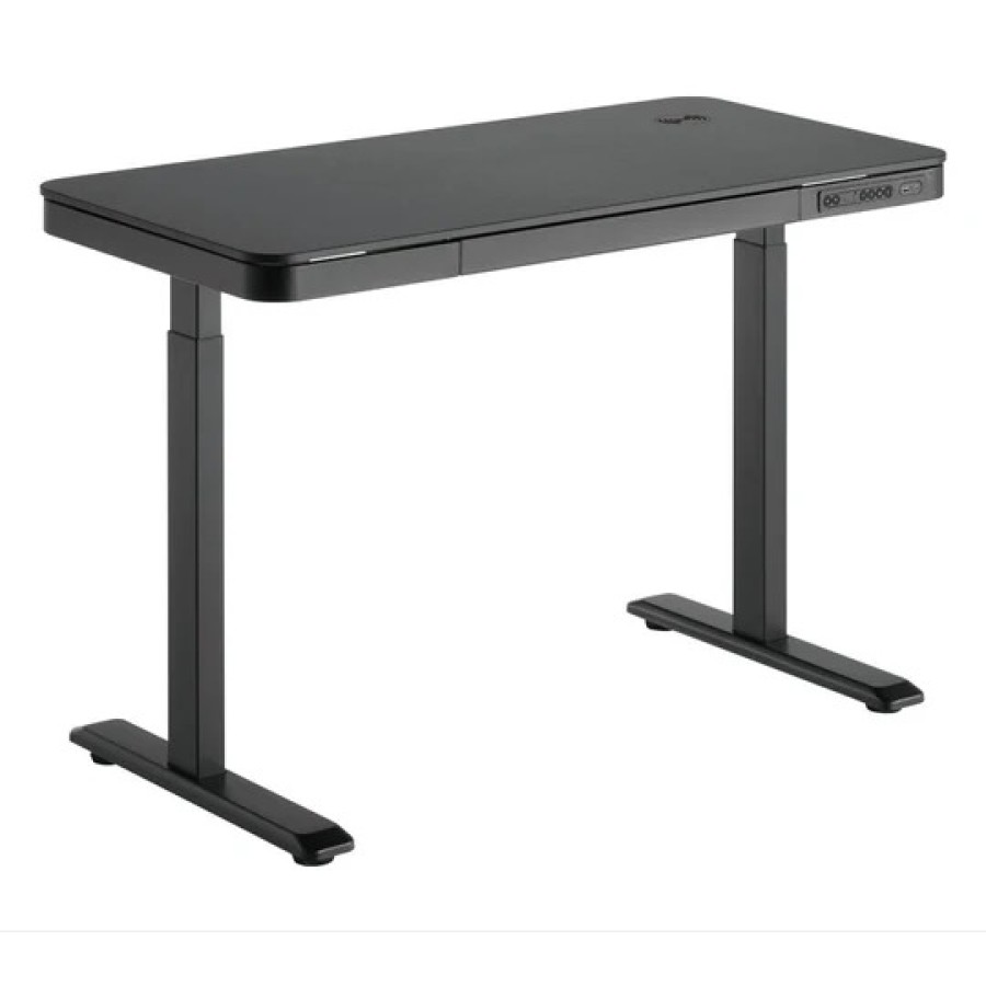 Smart Adjustable Computer Desk - Black