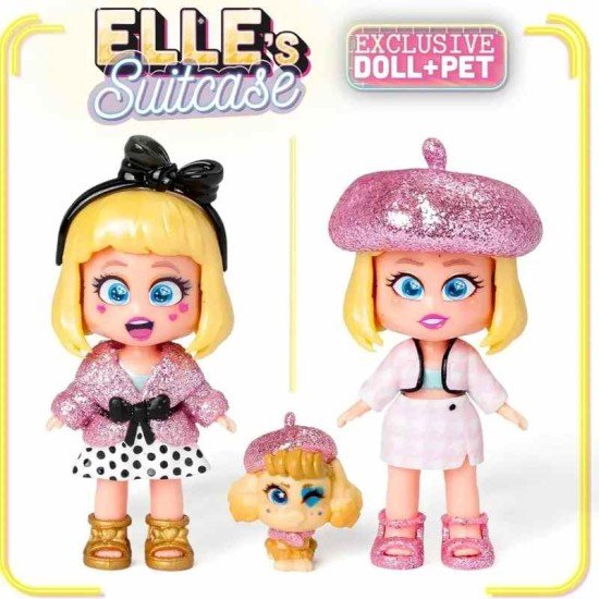 KookyLoos Elles Suitcase Doll