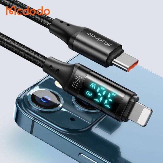 Mcdodo Digital HD Type-c to Lightning PD 36W Smart Data Cable