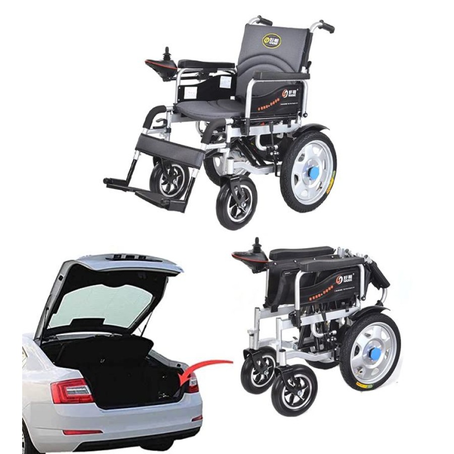 Electric Wheelchair Folding Four-wheel Scooter - 12FT