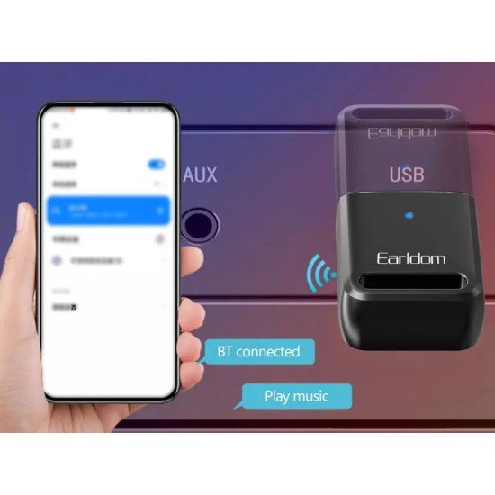 Dongle Earldom Bluetooth receiver ET-M91