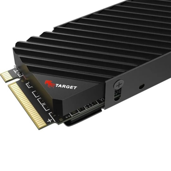 Target SSD M.2  NVMe PCIe 4.0 Gen 4x4 7100MB/s 4TB Heatsink Compatible Playstation 5