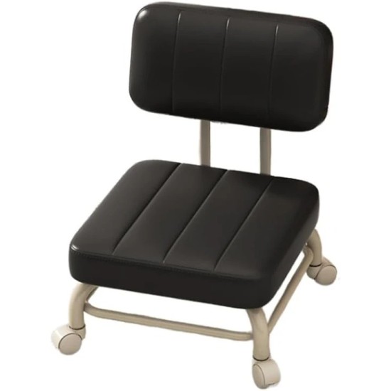 Heavy duty chair with 360 degree swivel wheels