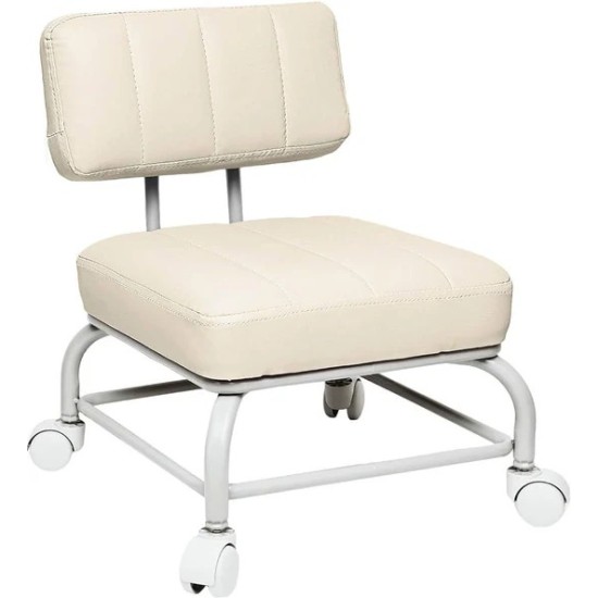 Heavy duty chair with 360 degree swivel wheels