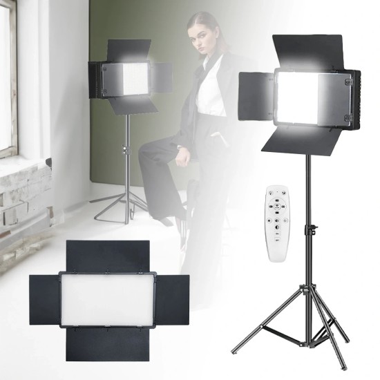 LED Portable Camera Light for Professional Photography with Stand (RL-1200)