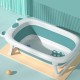 Foldable Baby Bathtub with Soft Cotton Cushion