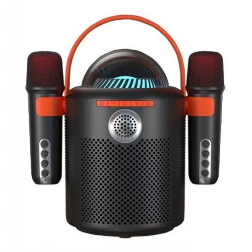 Family KTV Y-11 Karaoke Stereo Portable Wireless Shocking Bass Sound Speaker