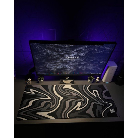 Max Pad Non-Slip Gaming Mouse Pad XL Size - Camouflage black ( Waterproof)