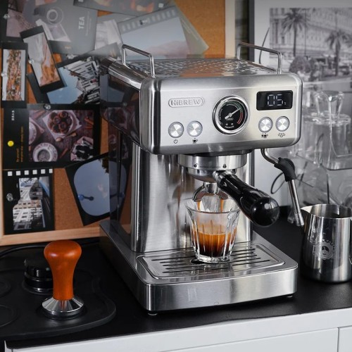 HiBREW Semi Automatic Espresso Coffee Machine H10A - Black