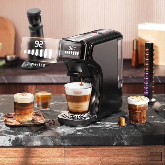 HiBREW Capsule Coffee Machine 5in1 Hot/Cold H1B - White