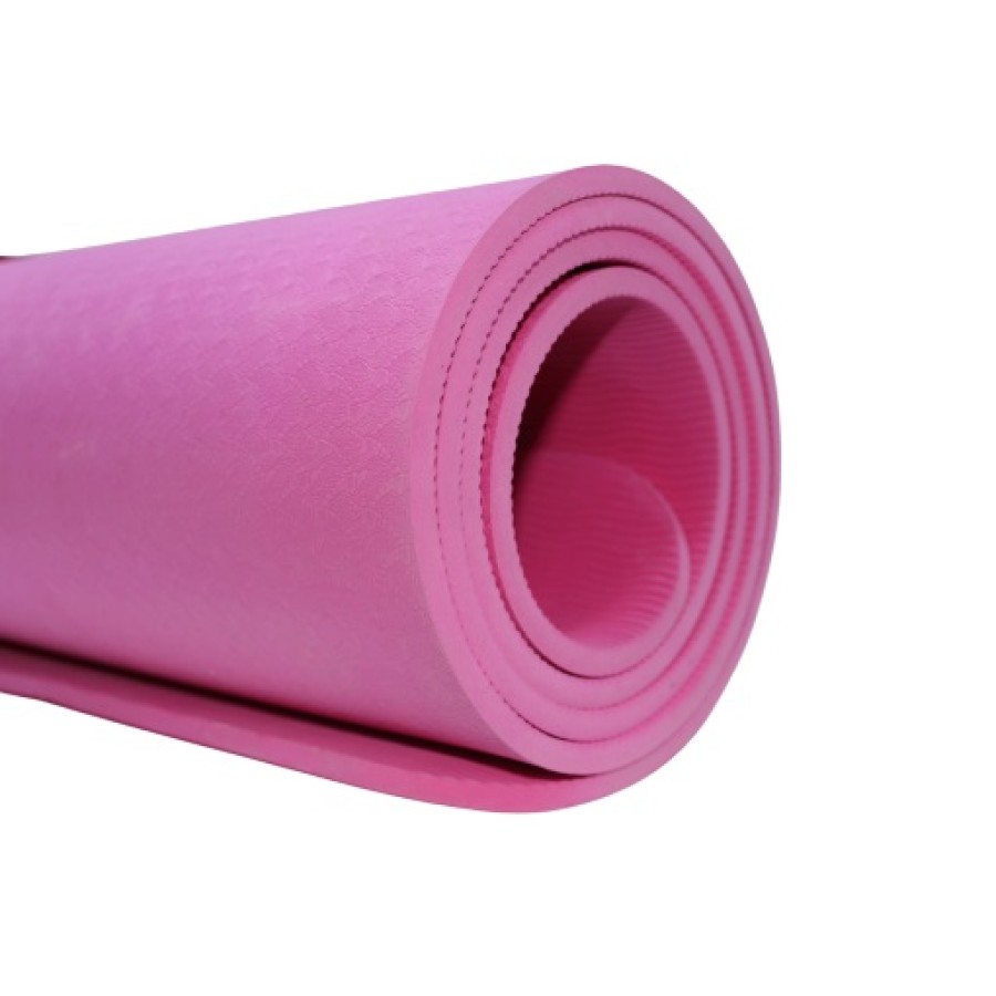 TPE Yoga Mat – Pink  (183*61*0.8cm)