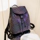 Lovevook Geometric Luminous Holographic Backpack