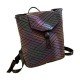 Lovevook Geometric Luminous Holographic Backpack