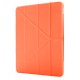 Leather Shockproof Flip case Cover For iPad - Orange