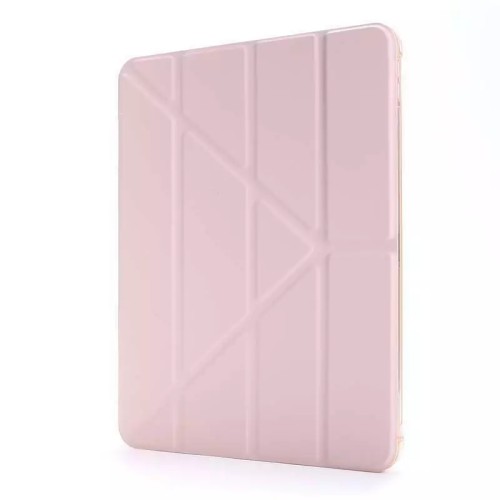 Leather Shockproof Flip case Cover For iPad - Pink