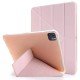 Leather Shockproof Flip case Cover For iPad - Pink