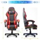 Gamax Gaming Chair Model 1-LT001L with Linkage Function Armrest | Retactable Footrest - Red