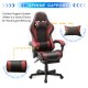 Gamax Gaming Chair Model 1-LT001L with Linkage Function Armrest | Retactable Footrest - Red