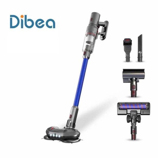 Dibea FC20 Cordless Stick Vacuums with Mopping Floor Brush