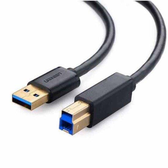 UGREEN USB 3.0 AM to BM Print Cable 2m (Black） 10372-US210