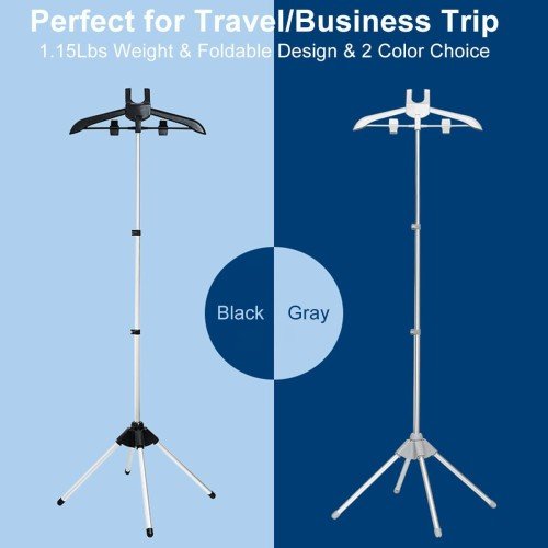 Coat Hanger Steamer Foldable Rack