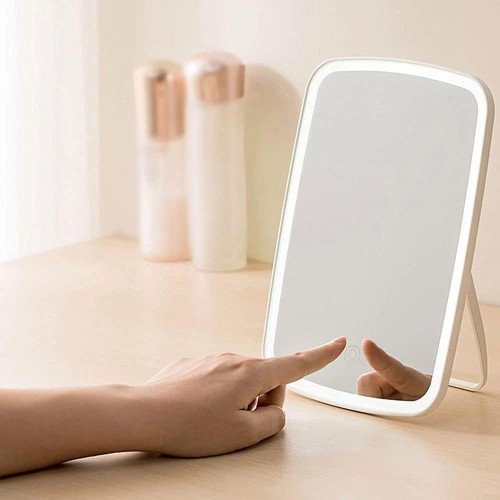 Makeup Mirror Adjustable Women Girl Rectangle Mirrors