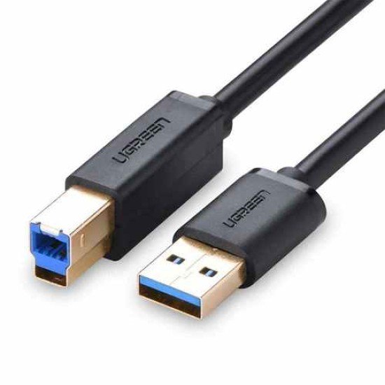 UGREEN USB 3.0 AM to BM Print Cable 2m (Black） 10372-US210