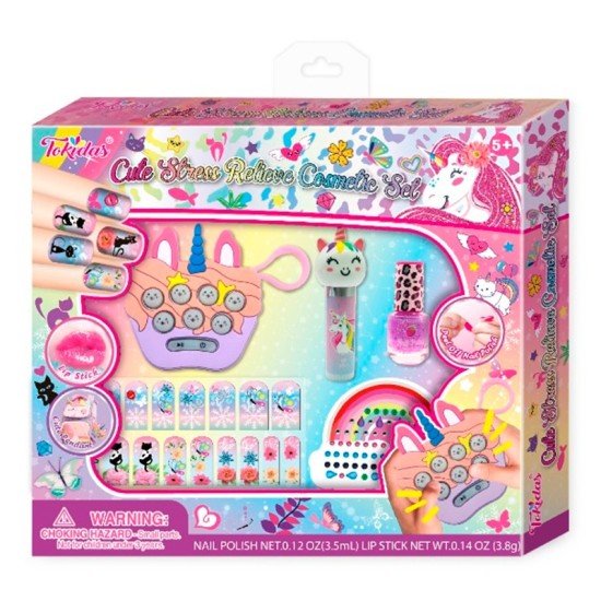 Tokidas Cute Stress Relieve Cosmetic Set